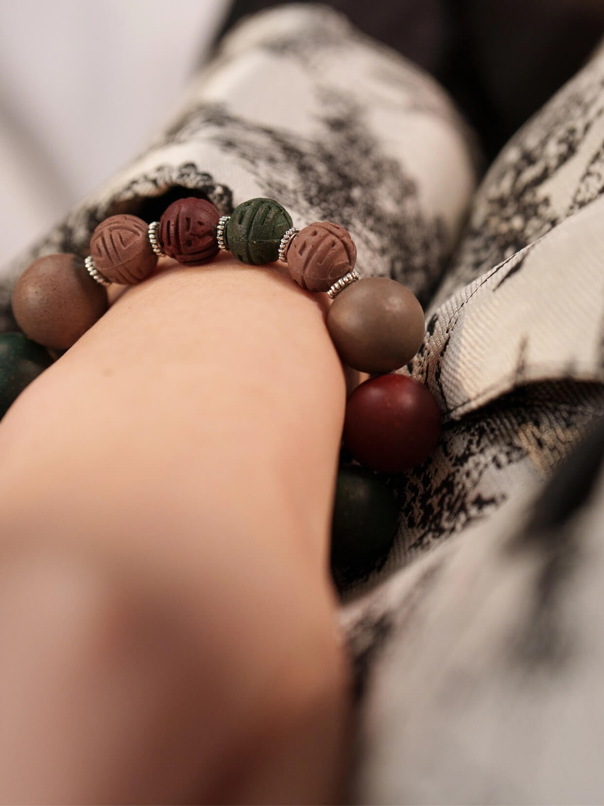 Five Elements Harmony Calming Beads Bracelet（JH001）