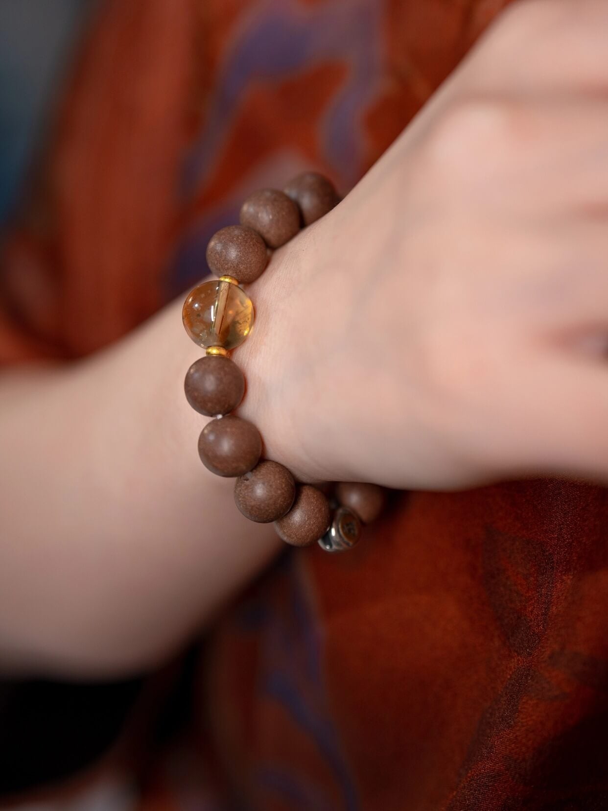 Gold Rhythm Fortune-Gathering Beads Bracelet（JH005）