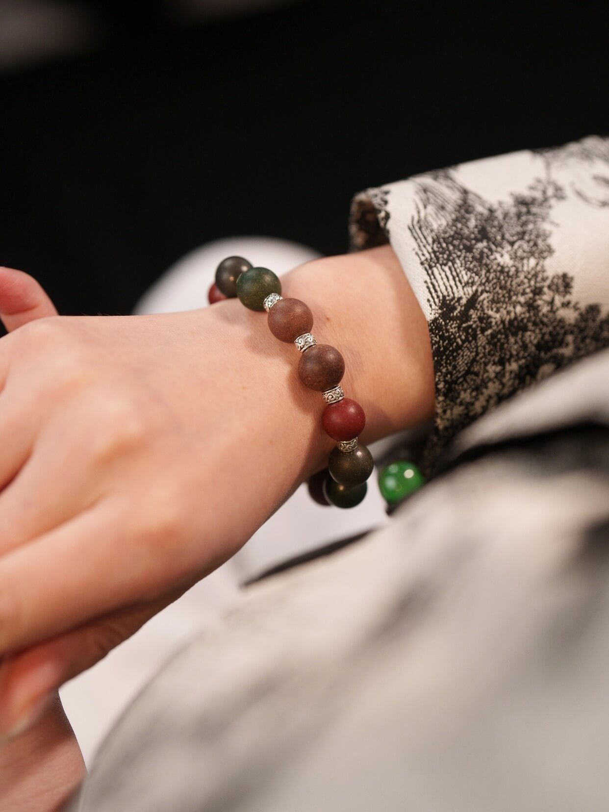 Water Rhythm Soul-Calming Beads Bracelet（JH002）