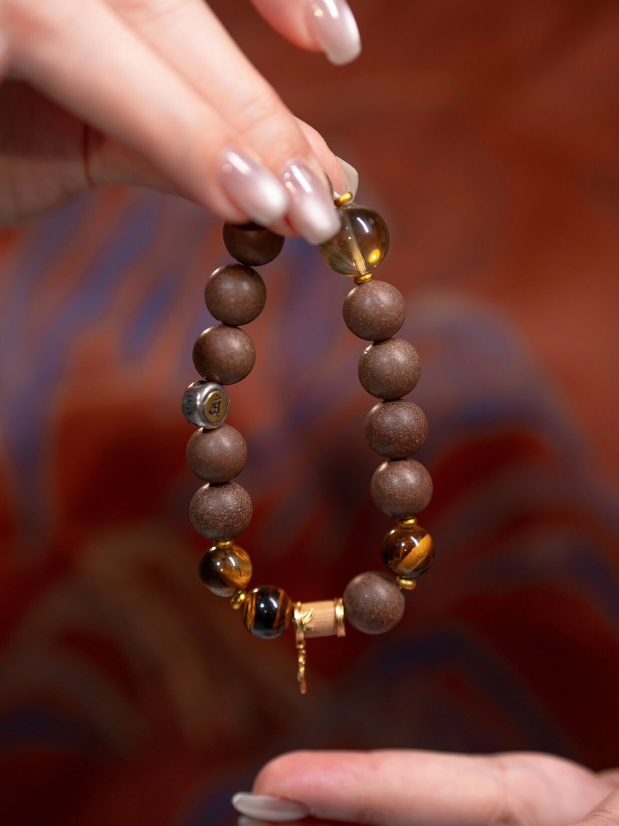 Gold Rhythm Fortune-Gathering Beads Bracelet（JH005）