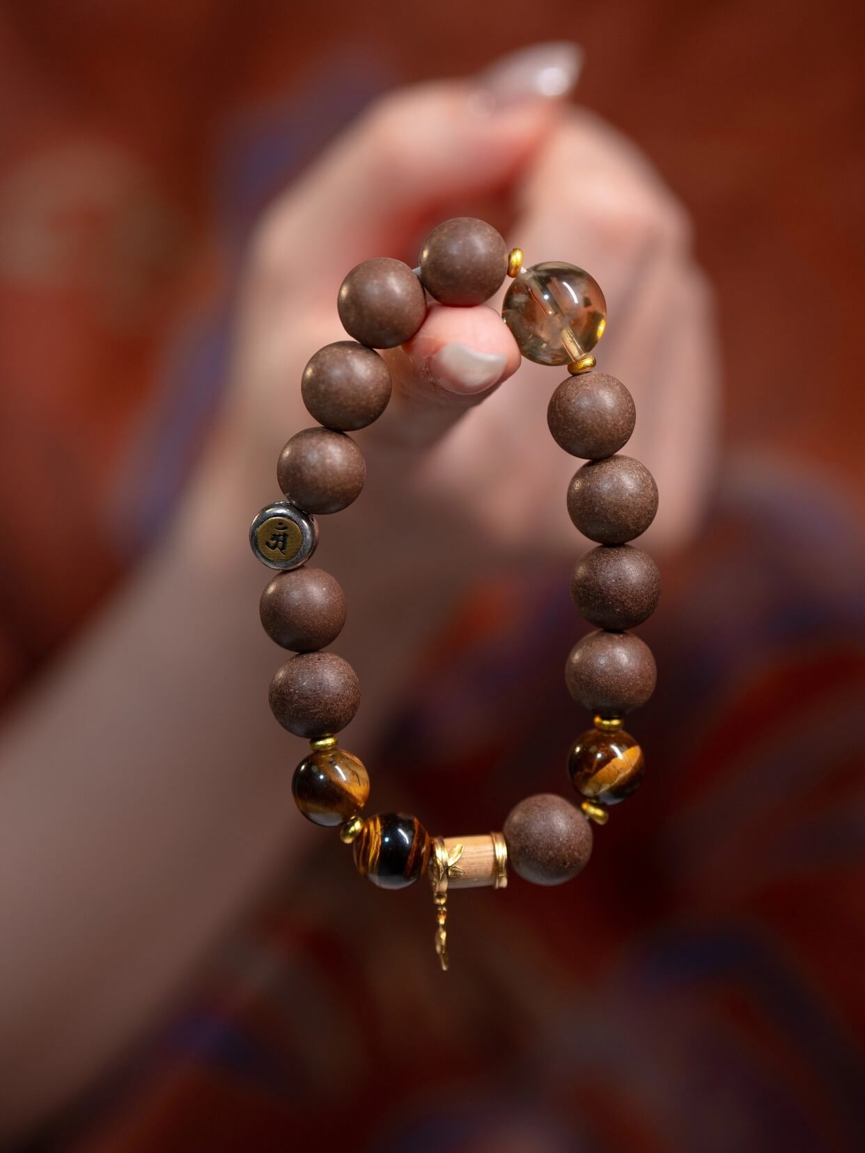 Gold Rhythm Fortune-Gathering Beads Bracelet（JH005）