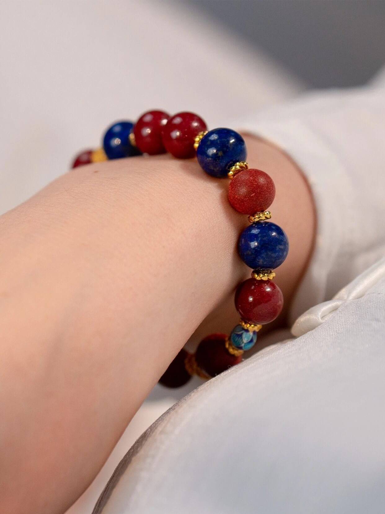 Fire Rhythm Energy-Guarding Beads Bracelet（JH013）