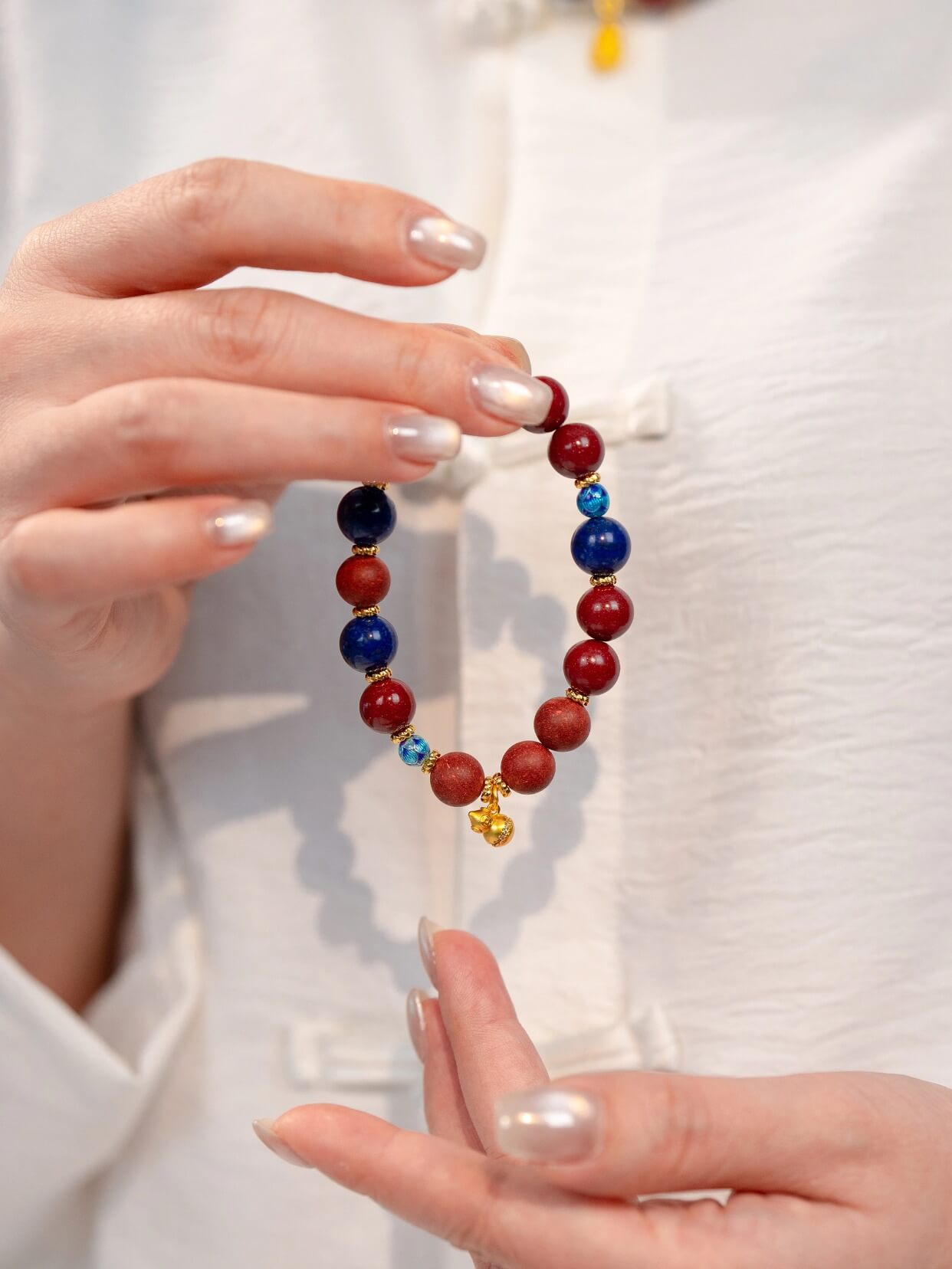 Fire Rhythm Energy-Guarding Beads Bracelet（JH013）