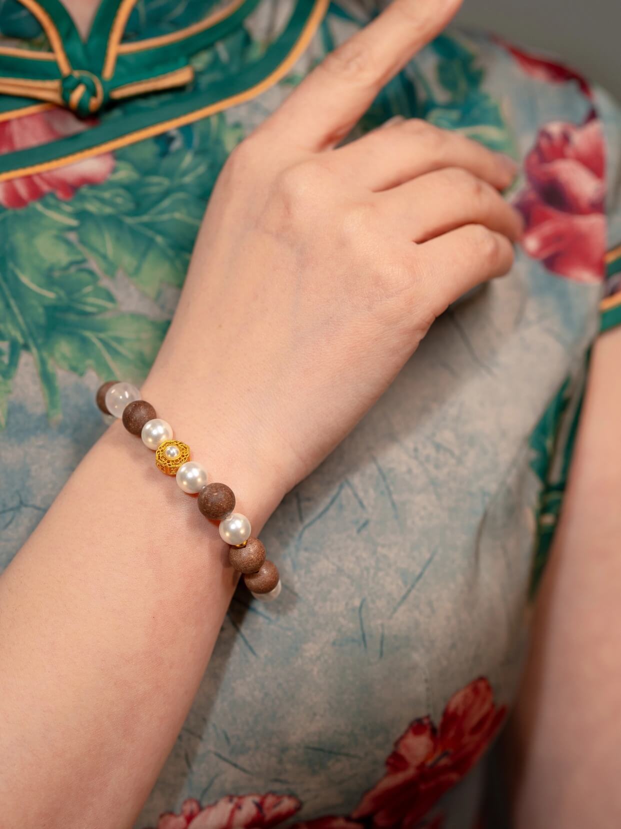 Earth Pearl Pure Fate Beads Bracelet（JH010）