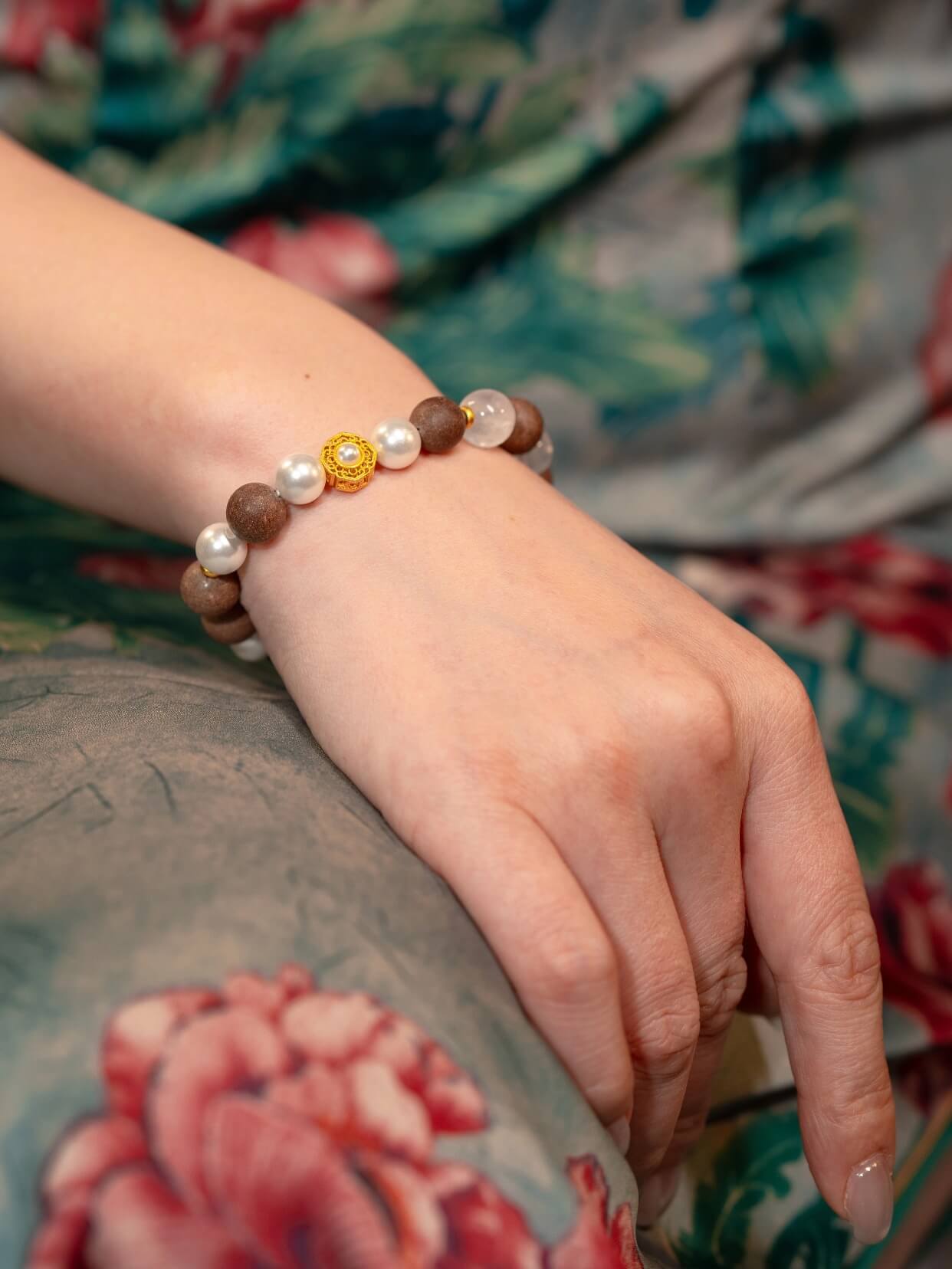 Earth Pearl Pure Fate Beads Bracelet（JH010）