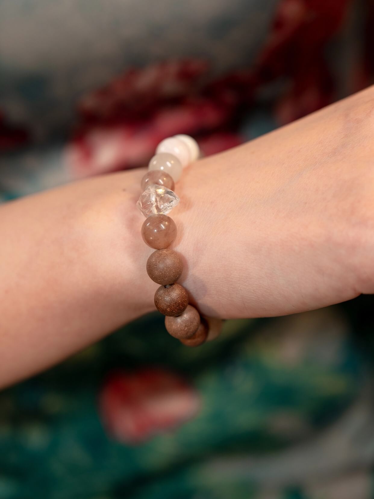Earth Crystal Pure Fate Beads Bracelet（JH012）