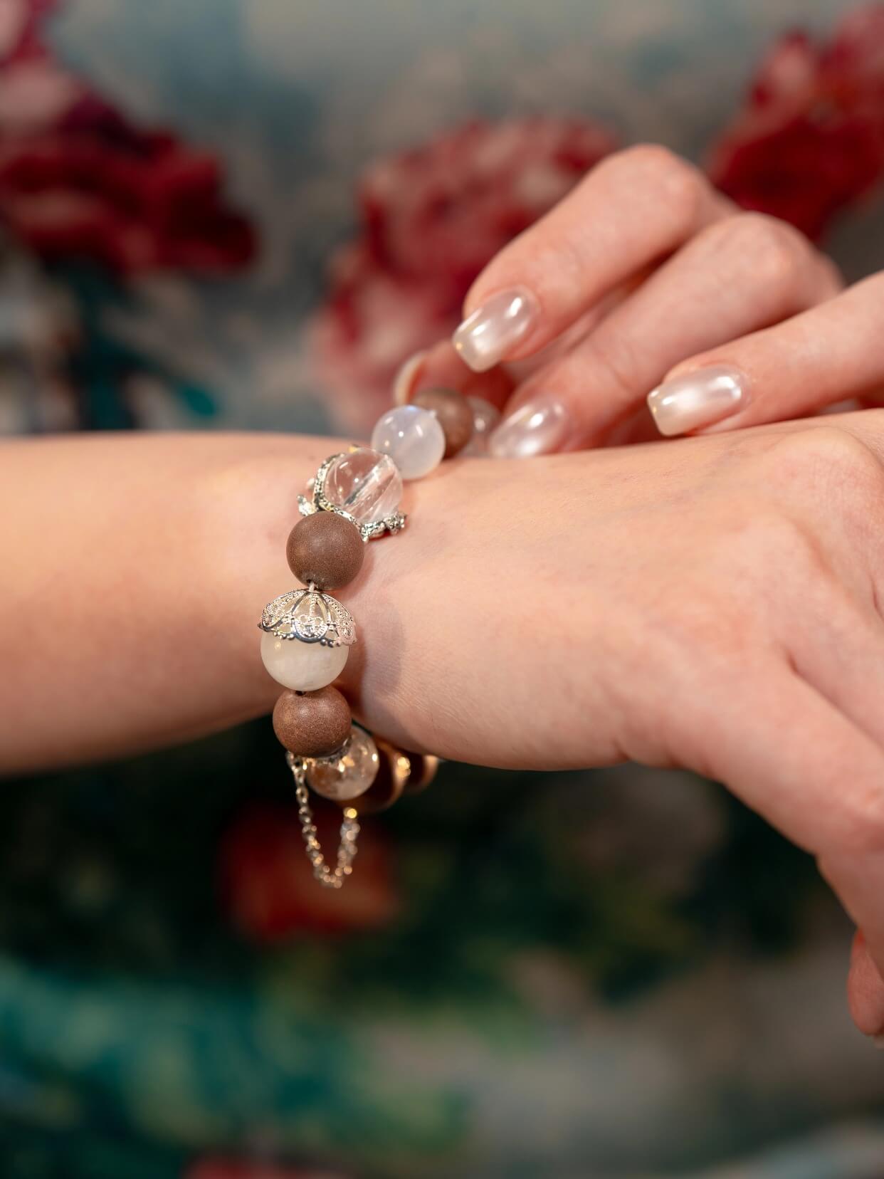 Earth Crystal Pure Fate Beads Bracelet（JH012）