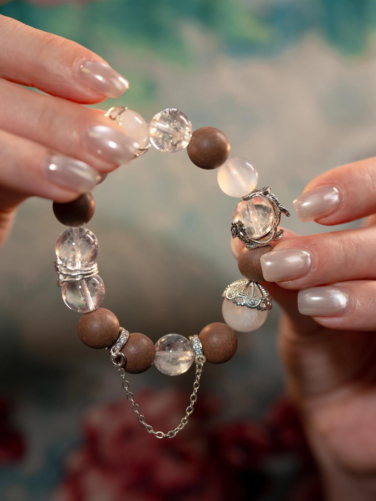 Earth Crystal Pure Fate Beads Bracelet（JH012）